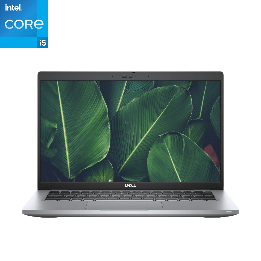 Main image of an open and front-facing Dell Latitude 5420 i5 laptop.